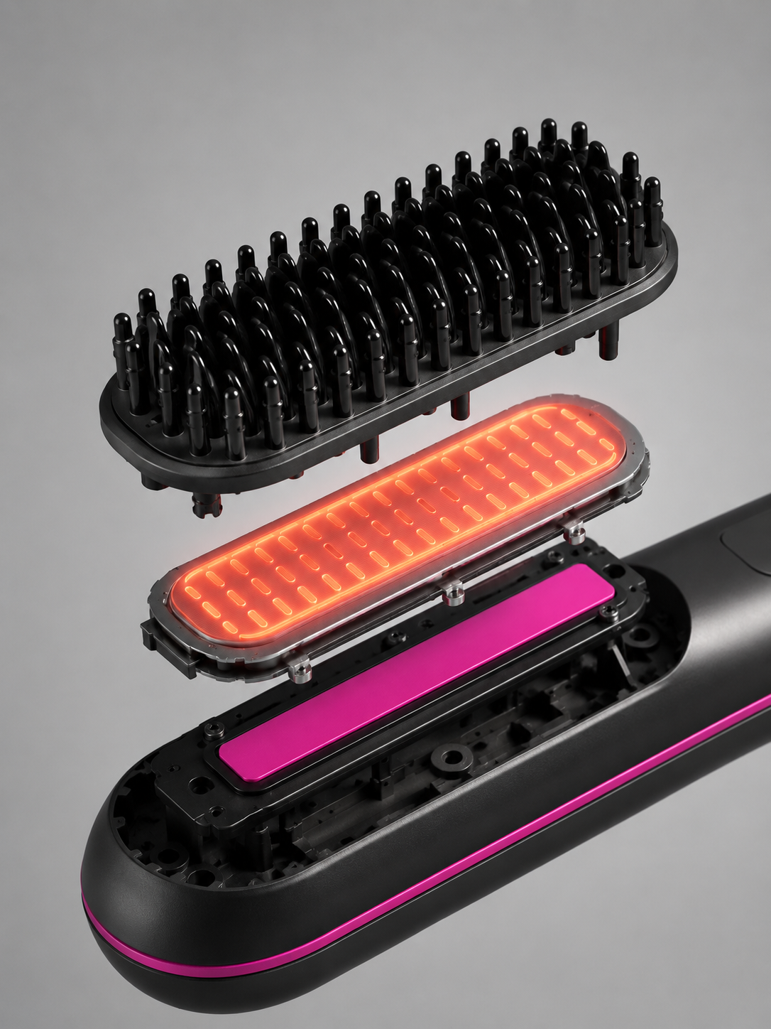 Perfectly straight hair in 5 minutes